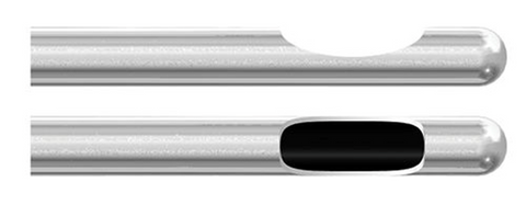 MICRO INJECTION NEEDLE STYLE I WITH LUER LOCK HUB, BLUNT TIP